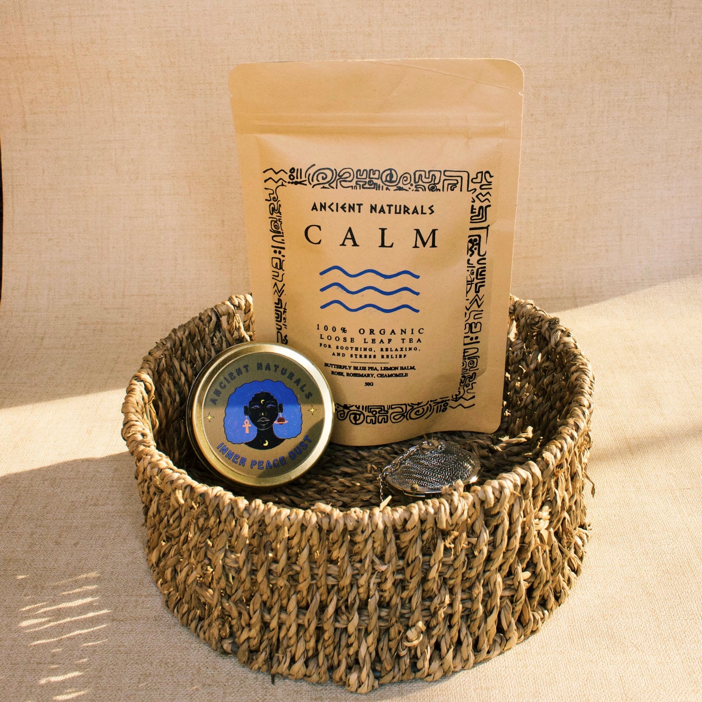 Calm Duo - Herbal Tea and Adaptogen Powder